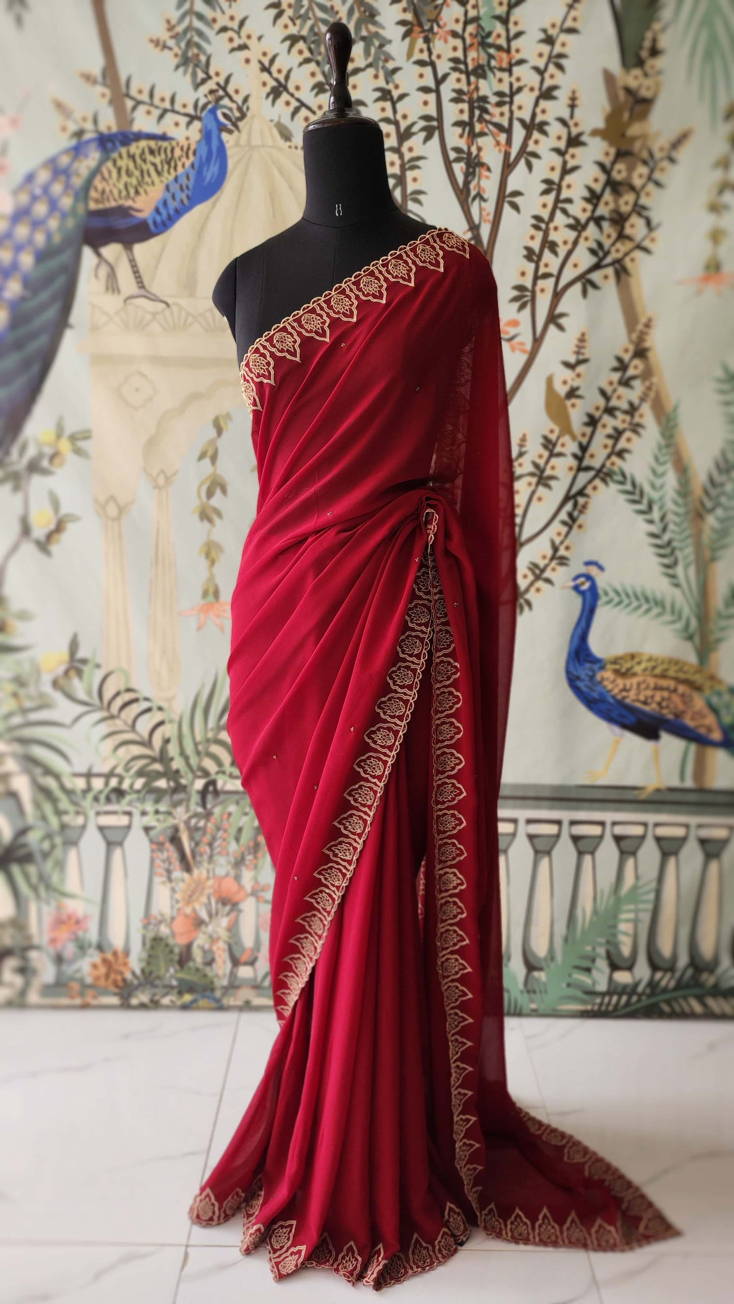 Archway Embroidered Saree